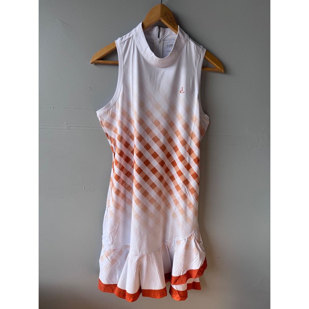 ACEGOLFS Golf Tennis Pickleball Hyper-Ruffle Dress Sleeveless NWT UPF50 MSRP $90